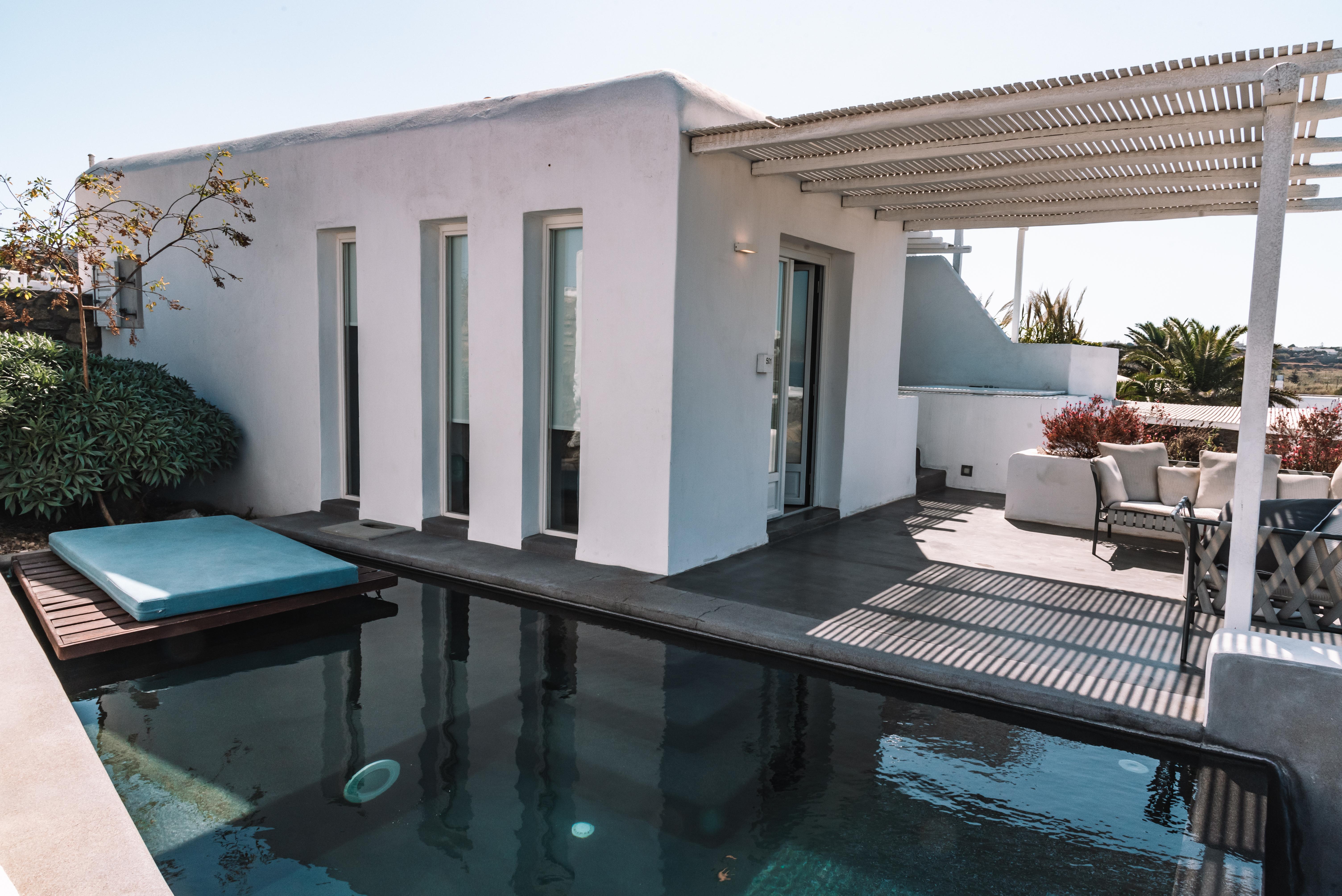 Ostraco Suites Mykonos Town Luaran gambar