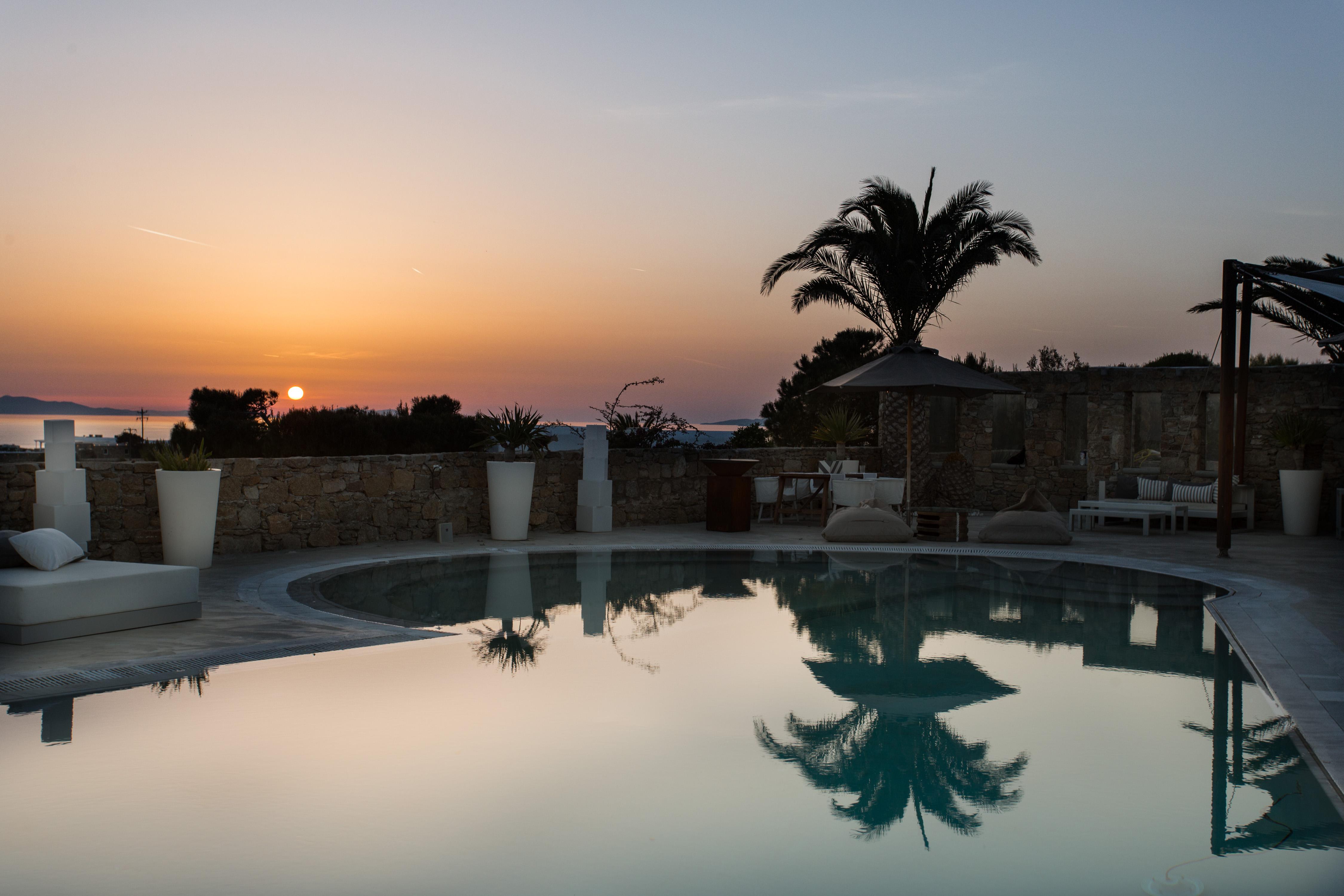 Ostraco Suites Mykonos Town Luaran gambar