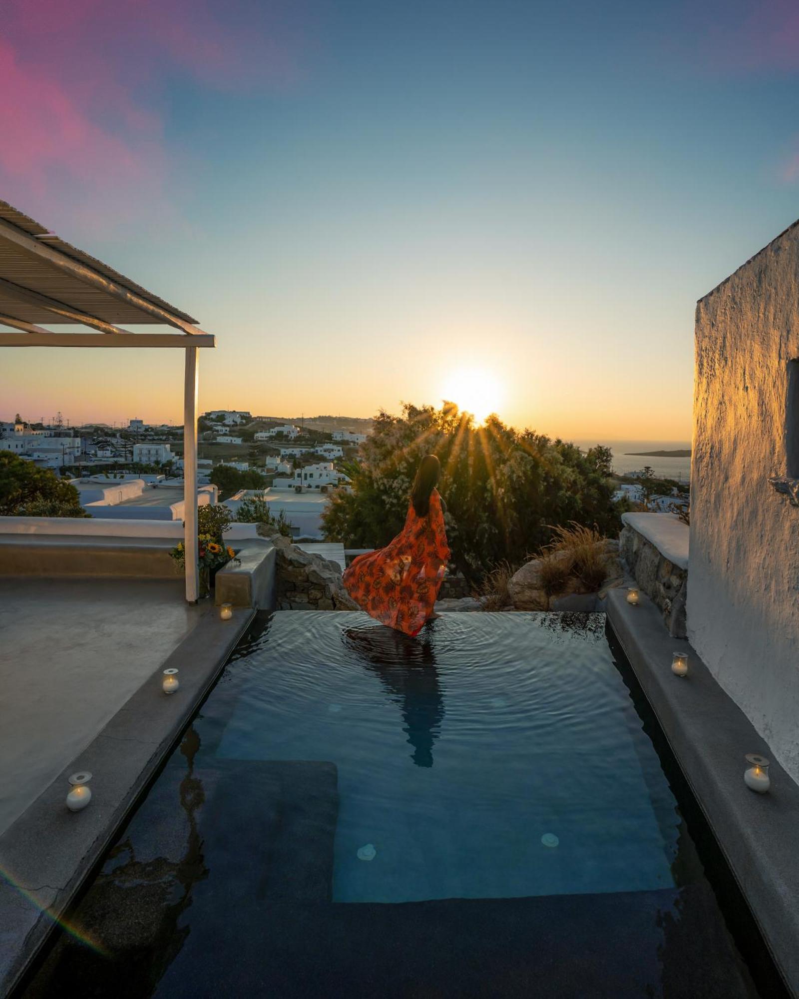 Ostraco Suites Mykonos Town Luaran gambar