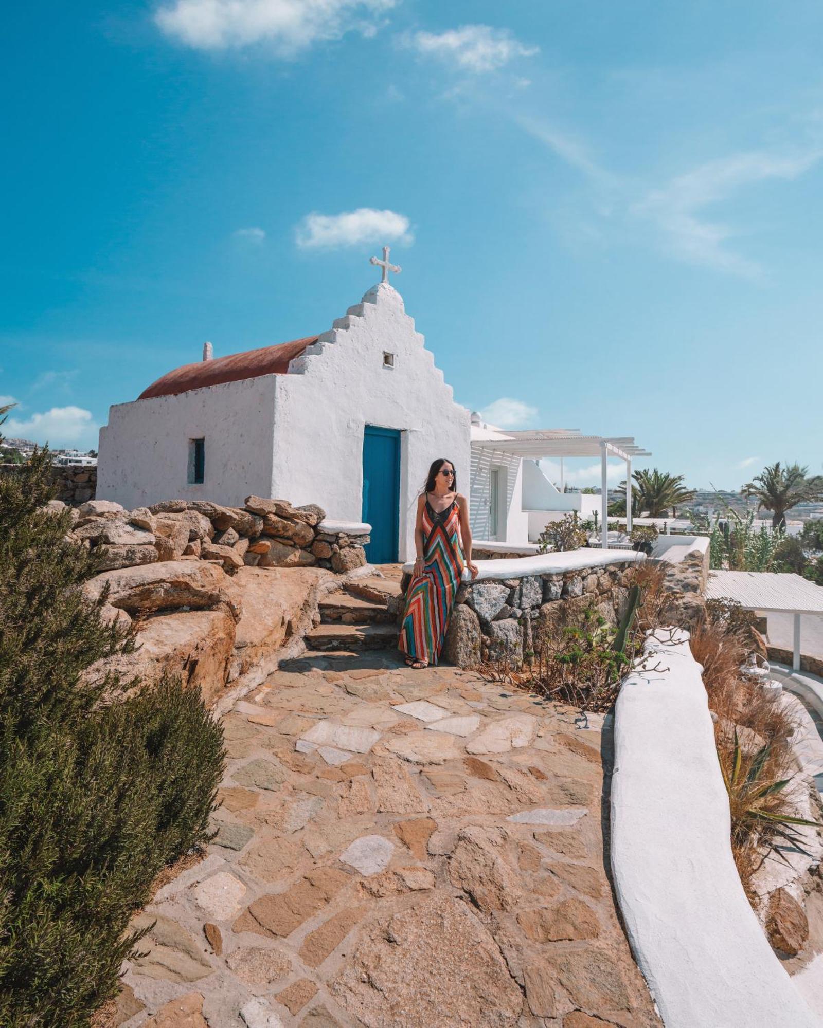 Ostraco Suites Mykonos Town Luaran gambar