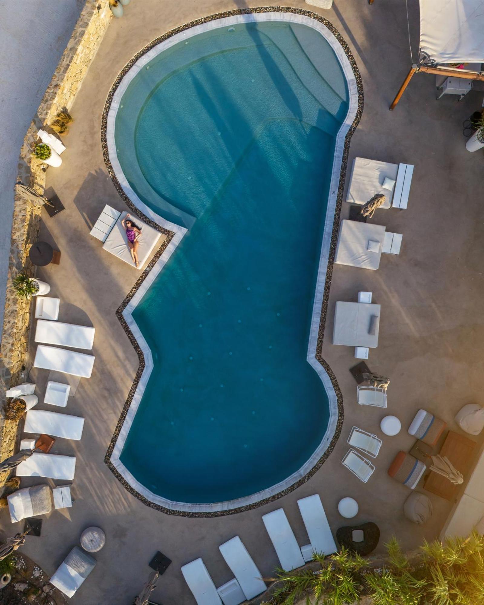Ostraco Suites Mykonos Town Luaran gambar